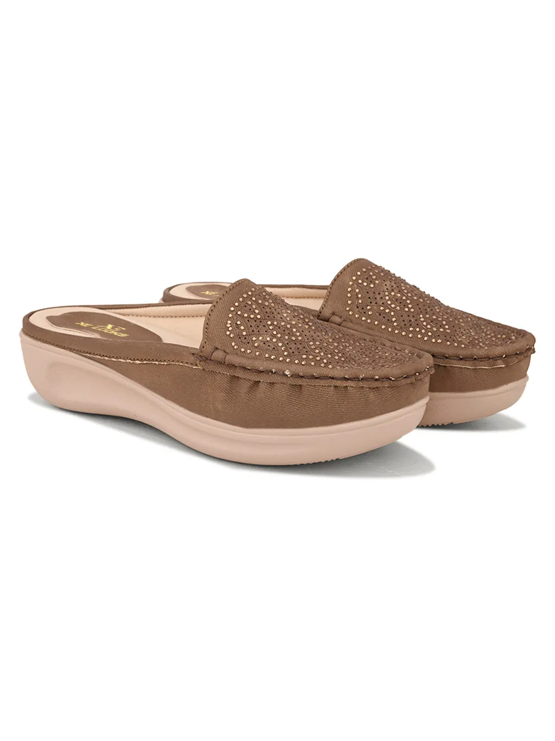 Elegant Slip-On with Cushioned Mules