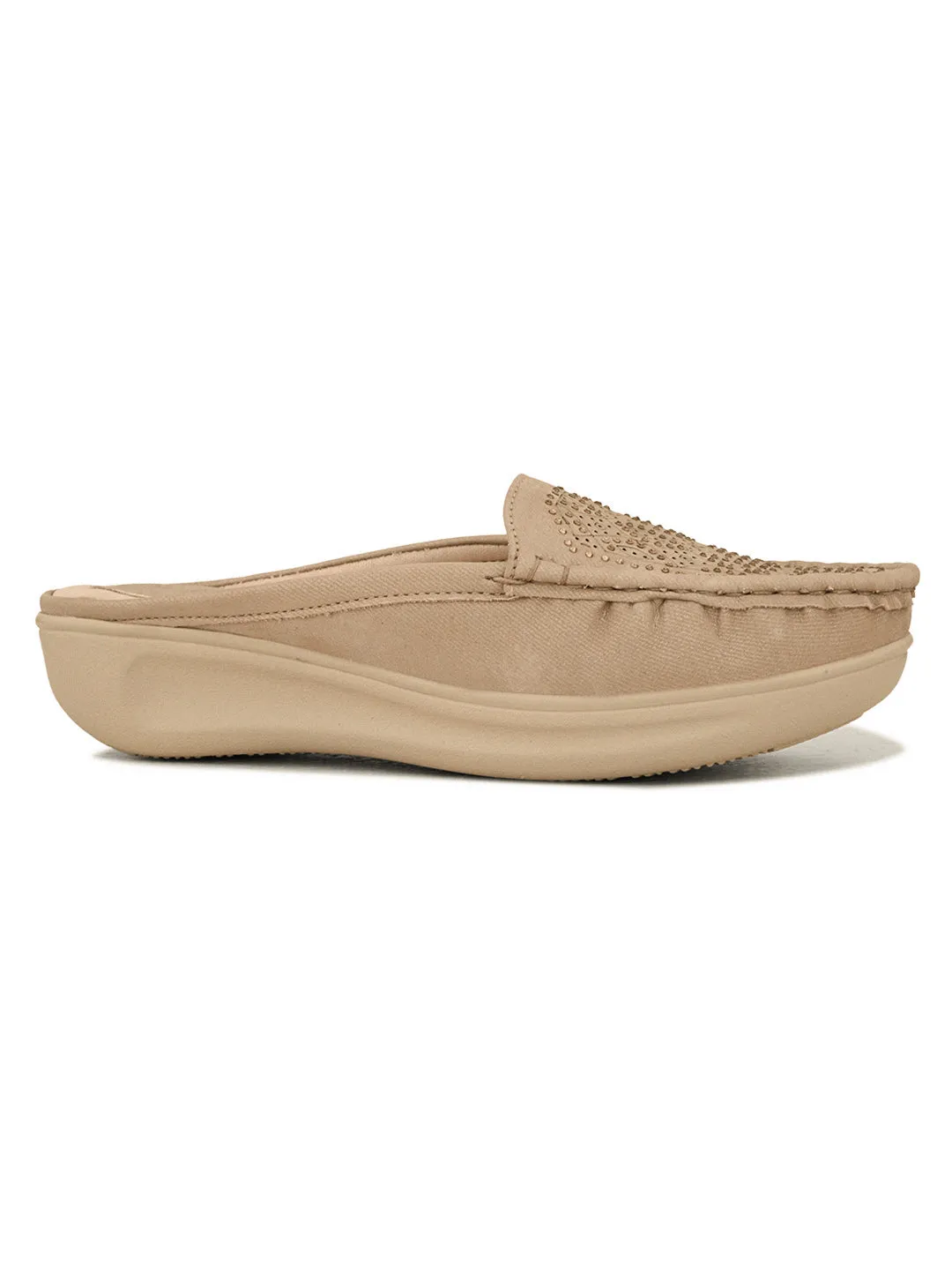 Elegant Slip-On with Cushioned Mules