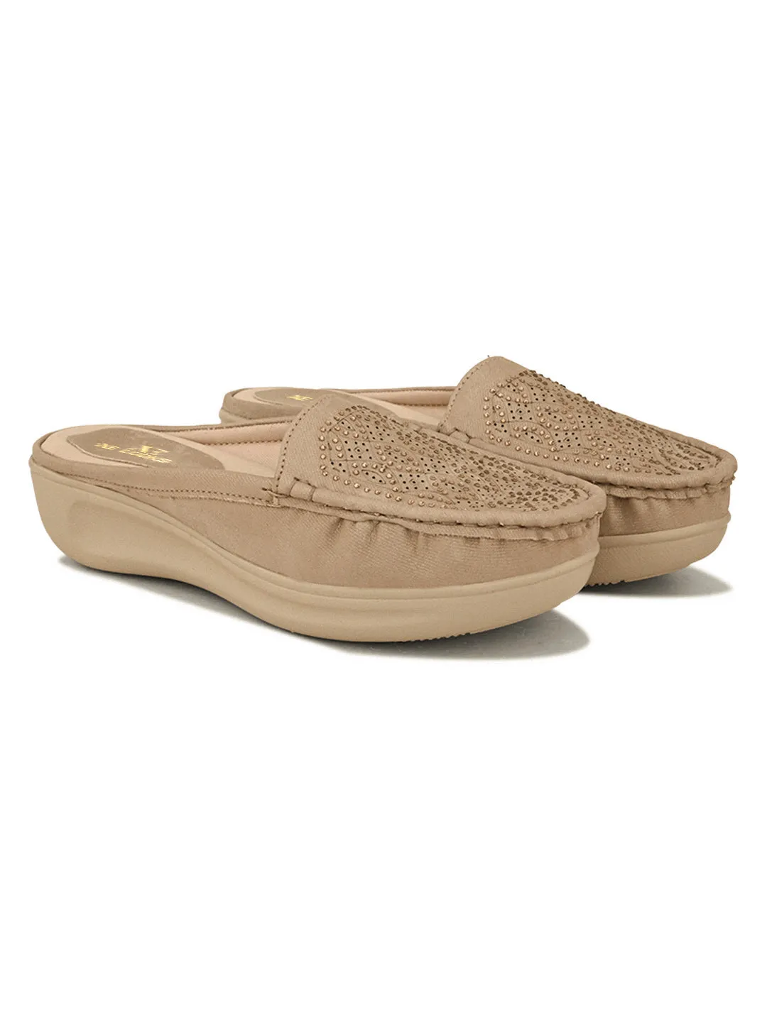 Elegant Slip-On with Cushioned Mules