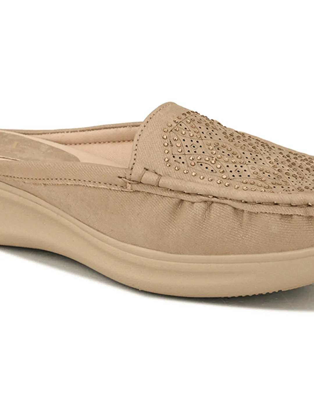 Elegant Slip-On with Cushioned Mules