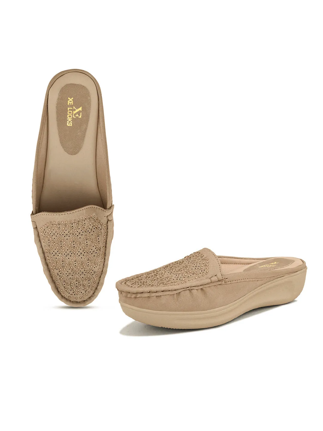 Elegant Slip-On with Cushioned Mules