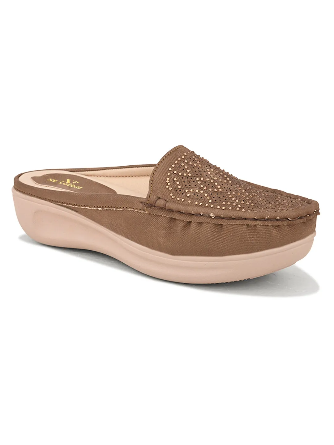 Elegant Slip-On with Cushioned Mules