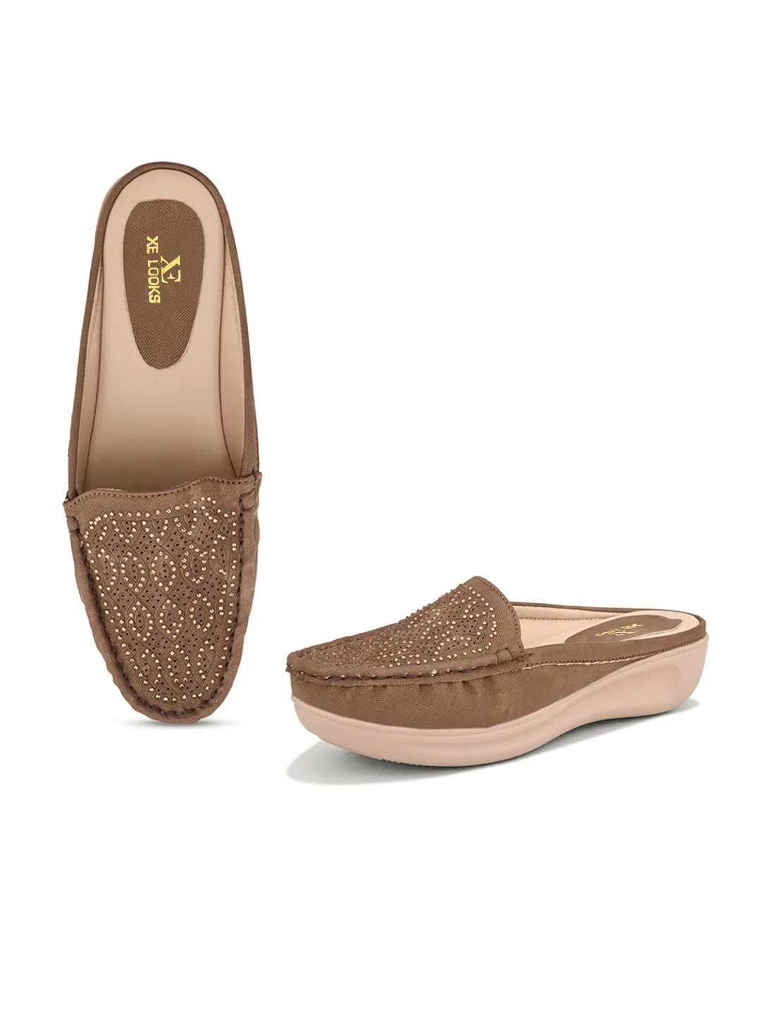 Elegant Slip-On with Cushioned Mules