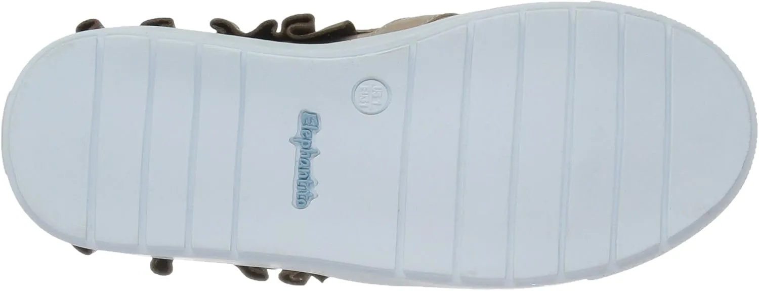 Elephantito Girl's Ruffled Slip-on Sneaker