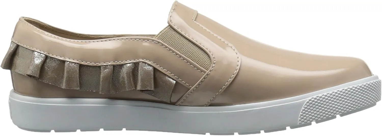 Elephantito Girl's Ruffled Slip-on Sneaker