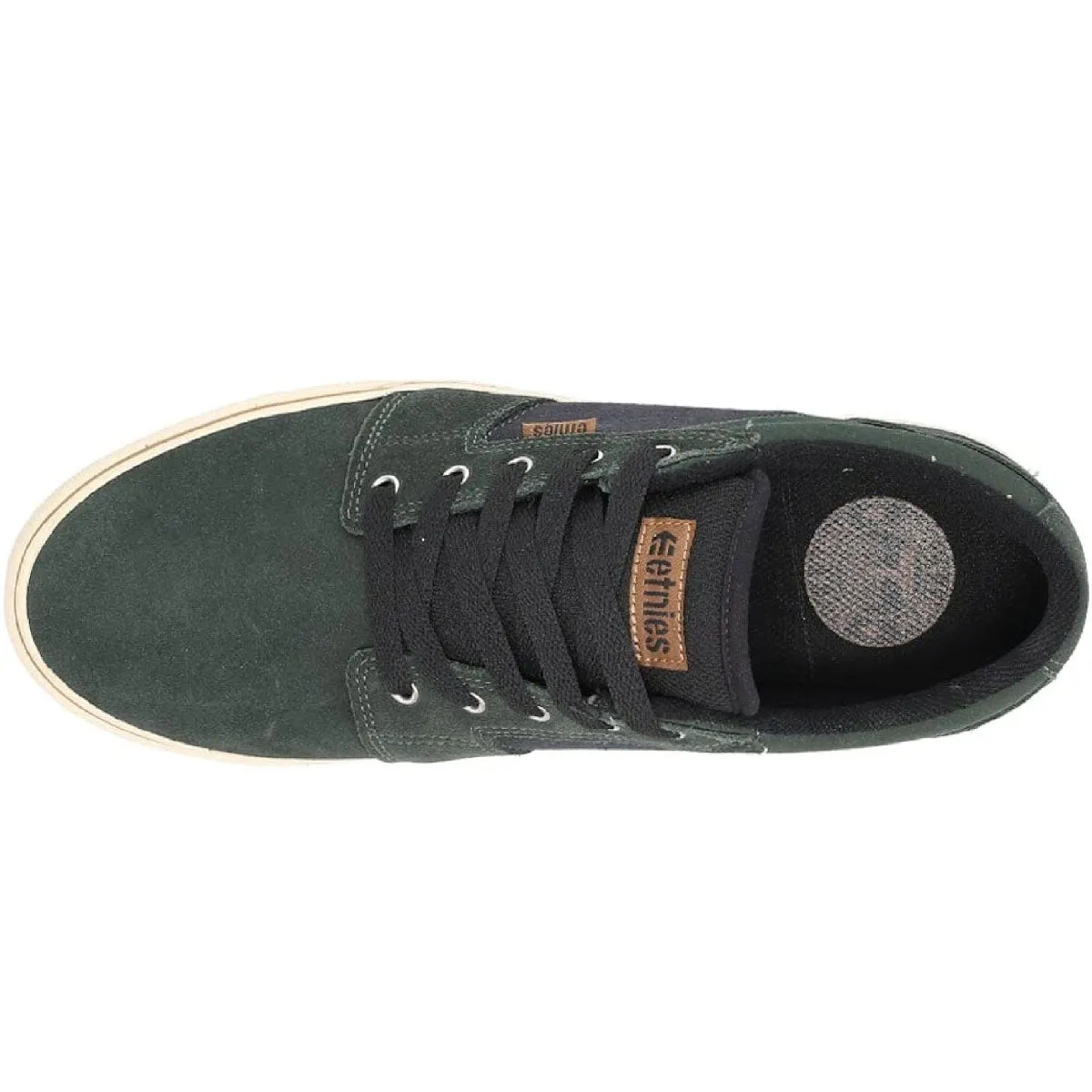 Etnies Men's Barge LS Green/Black Low Top Sneaker Shoes (310)