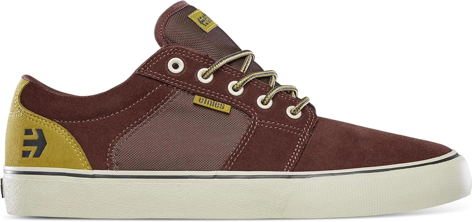 Etnies Men's Sneaker Skate Shoe, Burgundy/Brown, 11.5