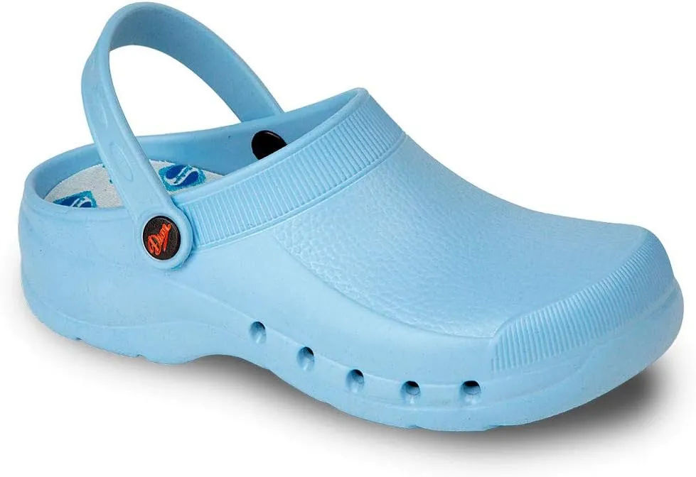 Eva, Sanitary Clog Brand, light blue, 9 AU