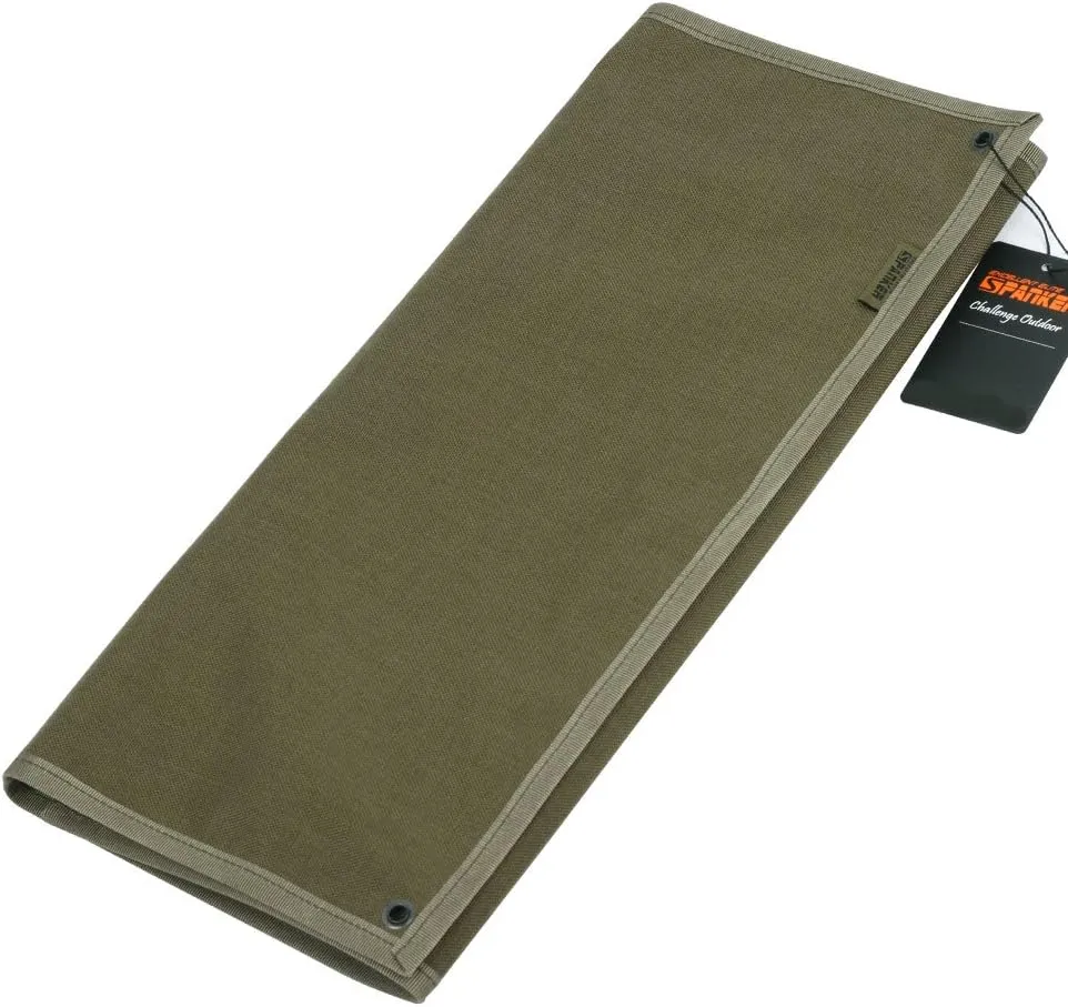 EXCELLENT ELITE SPANKER Tactical Patchs Display Board Foldable Military Patch Holder Panel (Ranger Green, L)