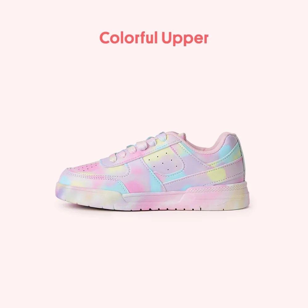 FabKids Kids Sneakers Boys Girls White Shoes Low Top Lace Up Footwear for Toddler Little Kid Big Kid