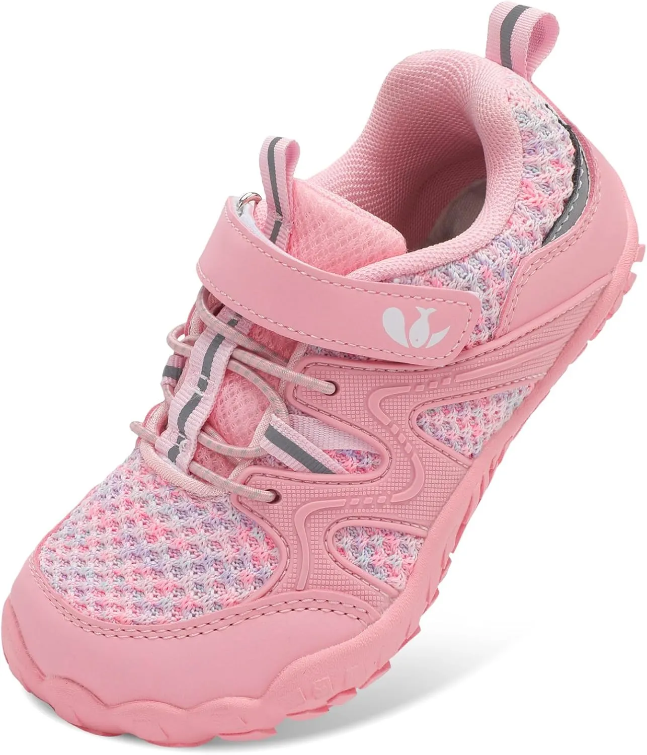FEETCITY Kids Barefoot Shoes Boys Girls Sneakers Toddler Walking Shoes Kids Hiking Shoe Lightweight Outdoor Tennis Shoe