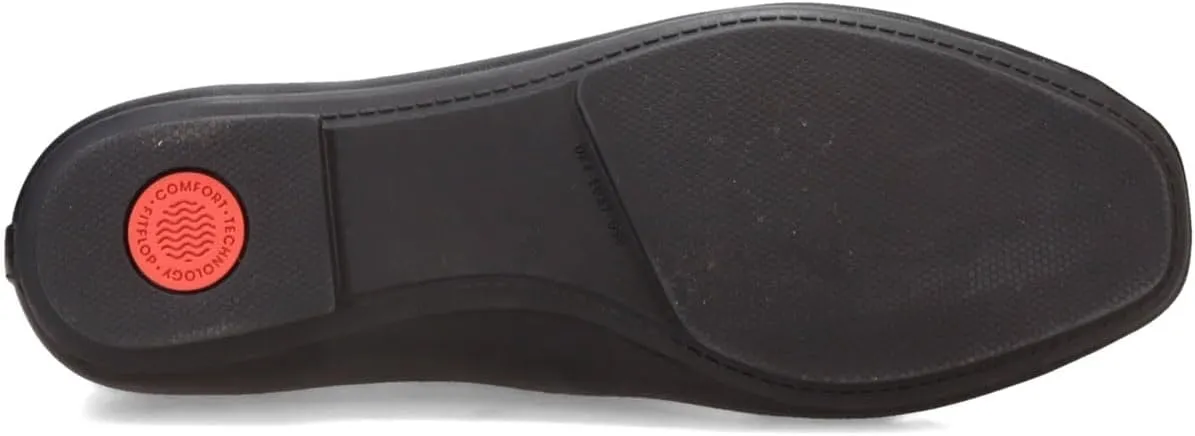 FitFlop Women's Delicato Bow Soft Leather Ballerinas Ballet Flat