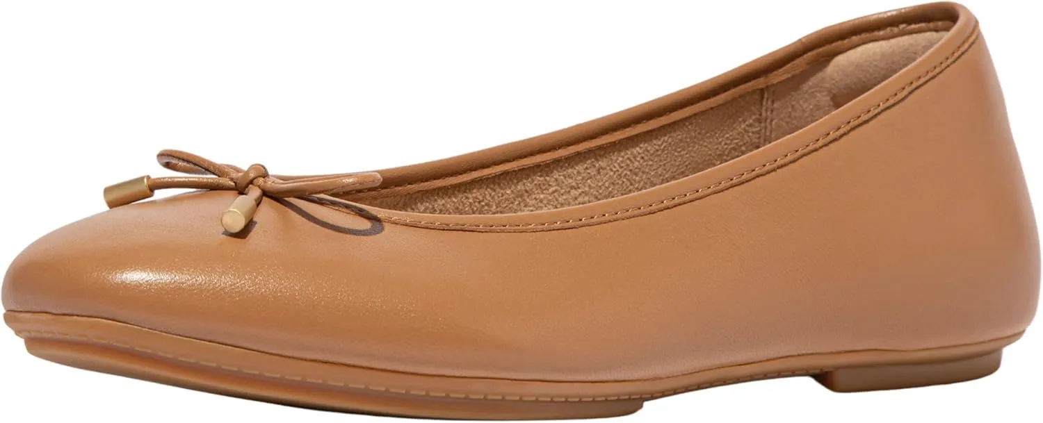 FitFlop Women's Delicato Bow Soft Leather Ballerinas Ballet Flat
