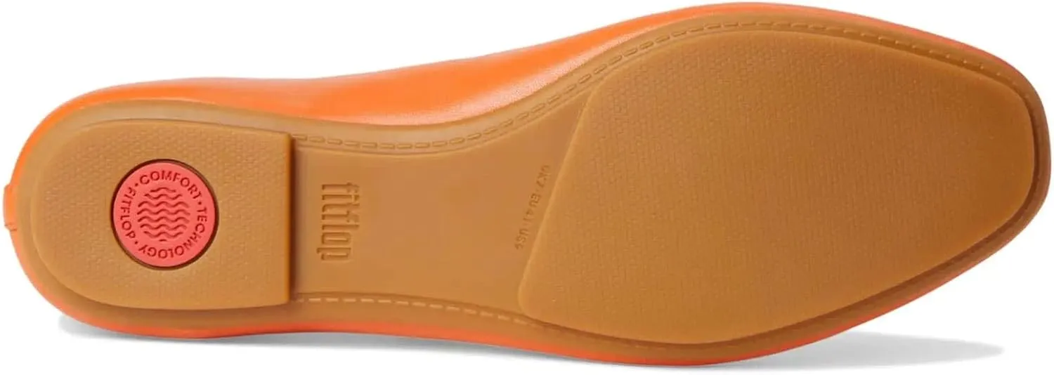 FitFlop Women's Delicato Bow Soft Leather Ballerinas Ballet Flat
