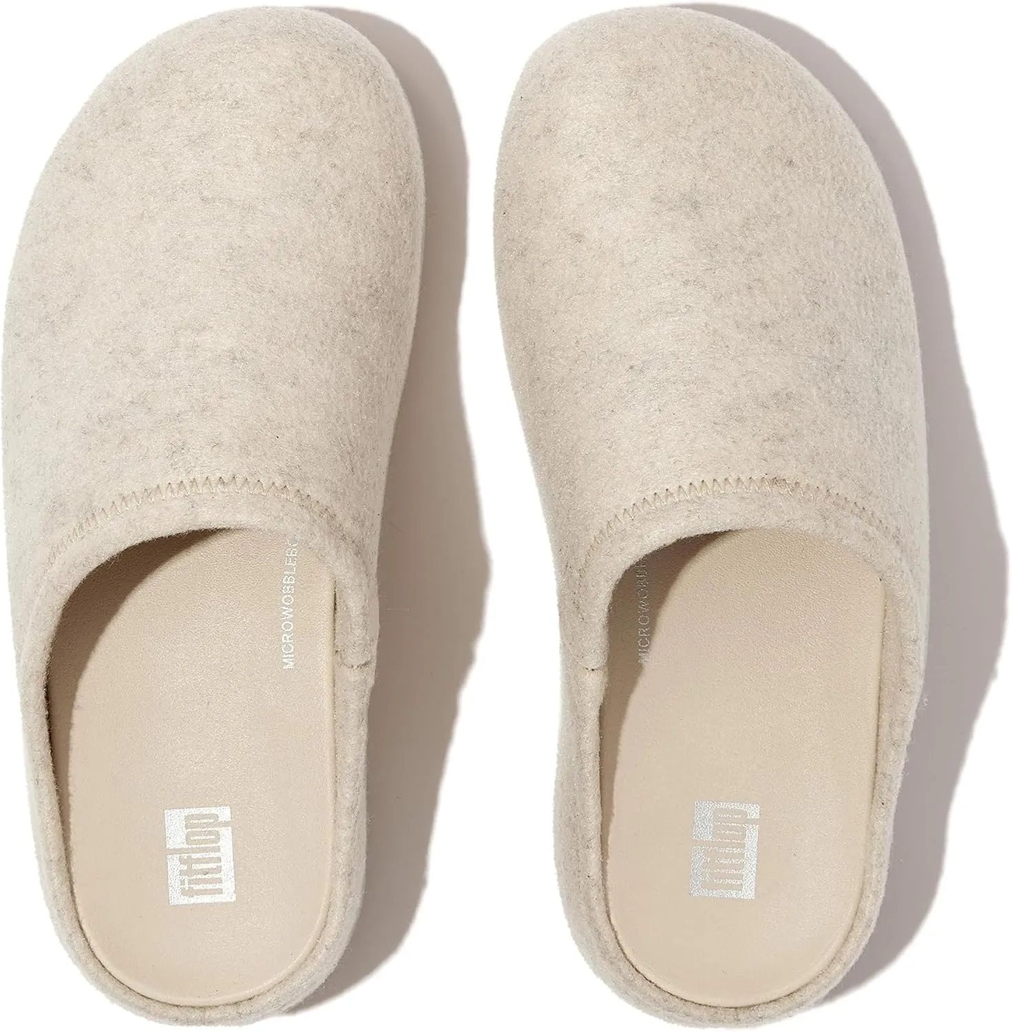 FitFlop Women's Shuv Cushy Felt Clog Slippers