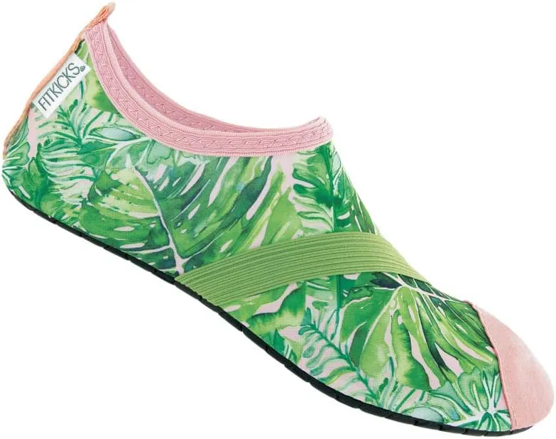 FITKICKS Original Women's Foldable Active Lifestyle Minimalist Footwear Barefoot Yoga Sporty Water Shoes