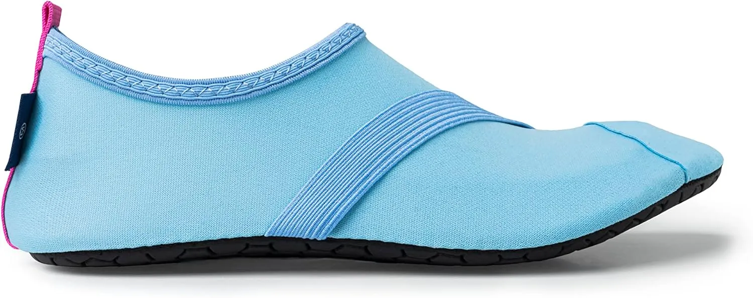 FITKICKS Original Women's Foldable Active Lifestyle Minimalist Footwear Barefoot Yoga Sporty Water Shoes