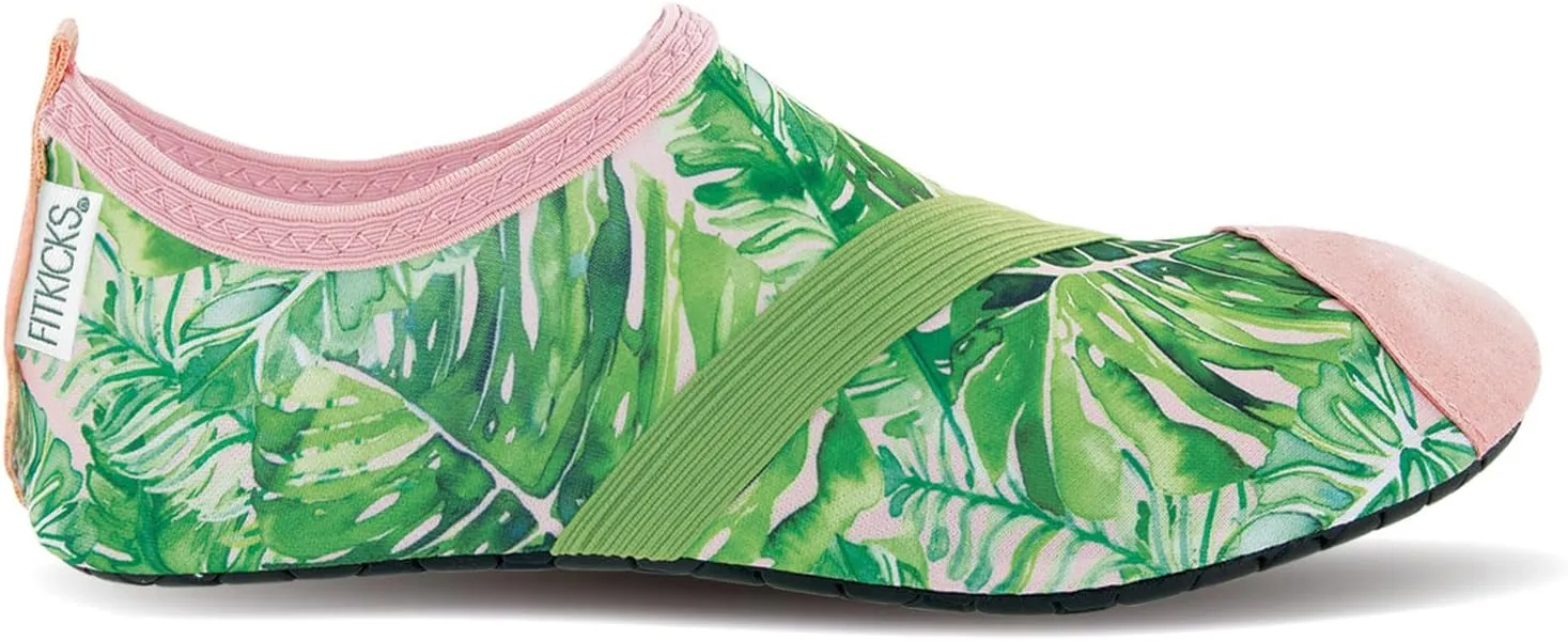 FITKICKS Original Women's Foldable Active Lifestyle Minimalist Footwear Barefoot Yoga Sporty Water Shoes