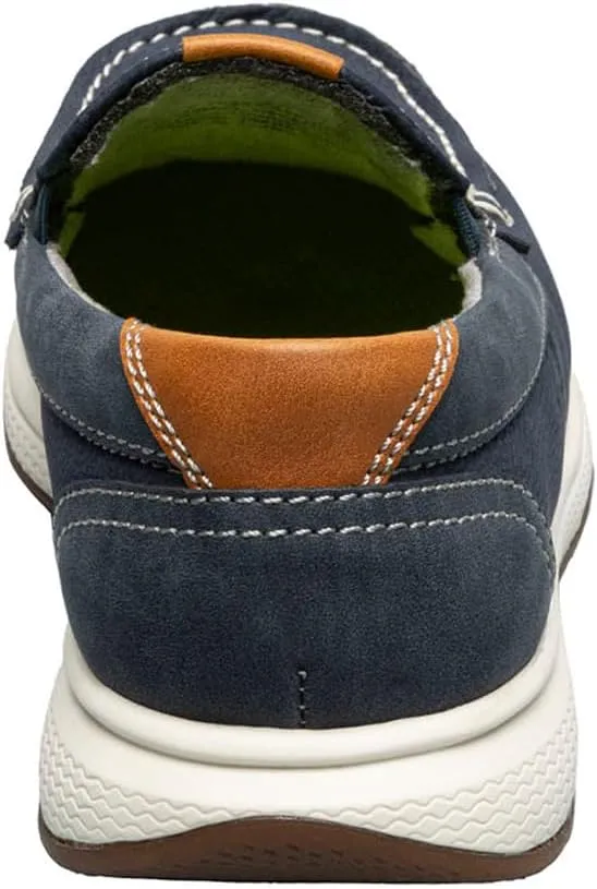 Florsheim Boy's Crossover Moc Toe Slip-on Jr. (Toddler/Little Big Kid) Loafer