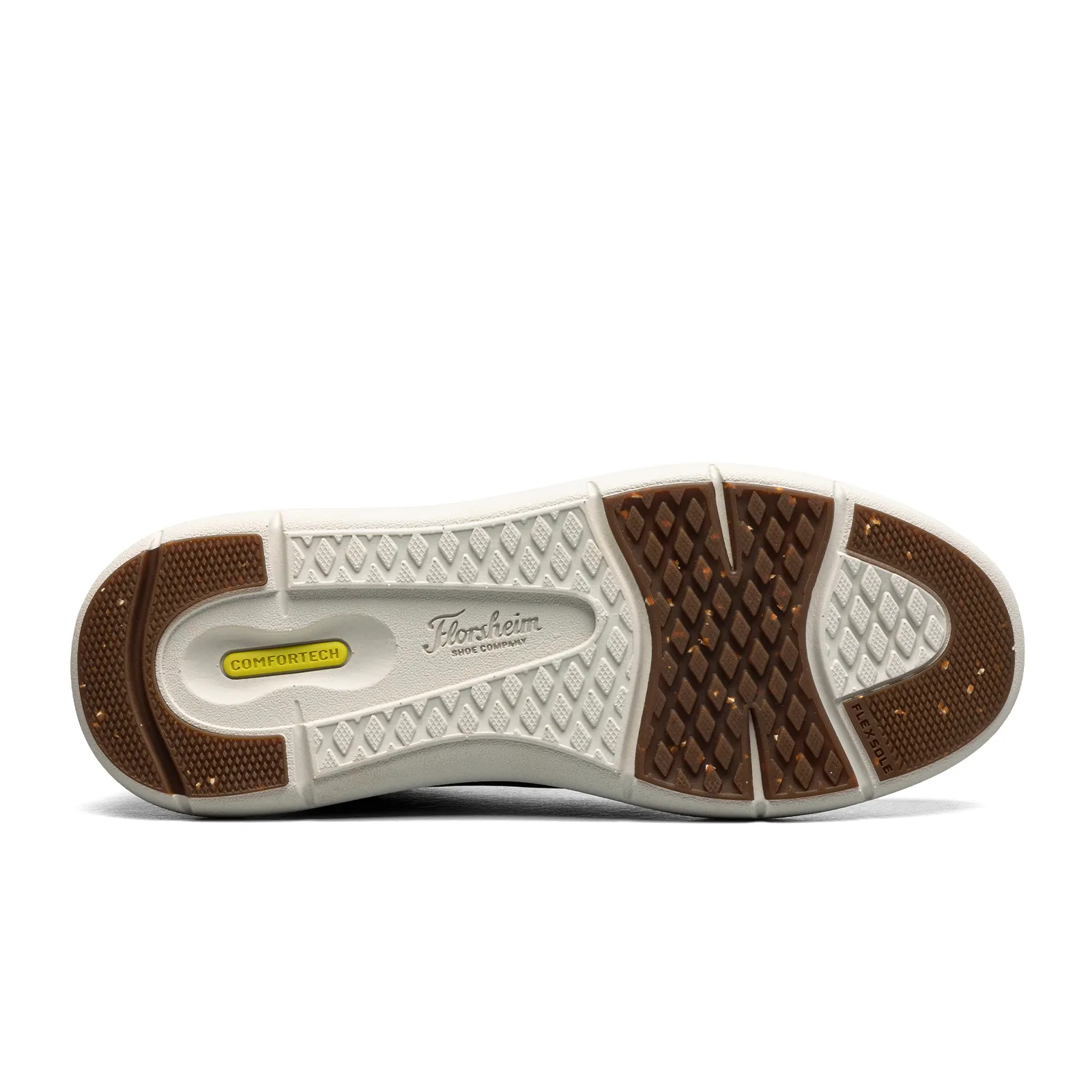 Florsheim Fleet Perf Toe Elastic Lace Sneaker (Men) - Brown