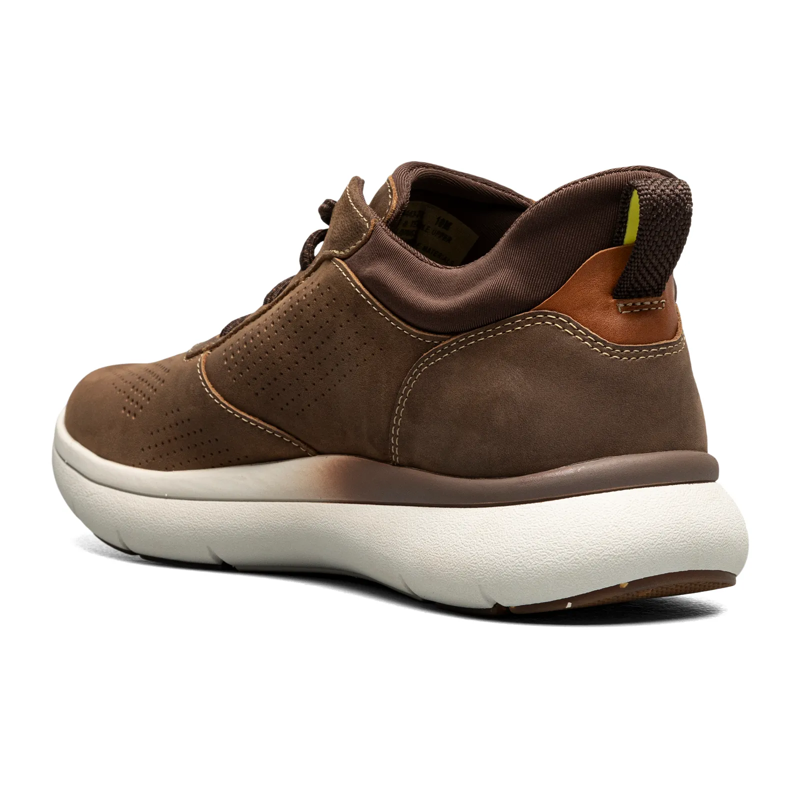 Florsheim Fleet Perf Toe Elastic Lace Sneaker (Men) - Brown