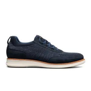 Florsheim Launch Knit Elastic Lace Slip On (Men) - Navy