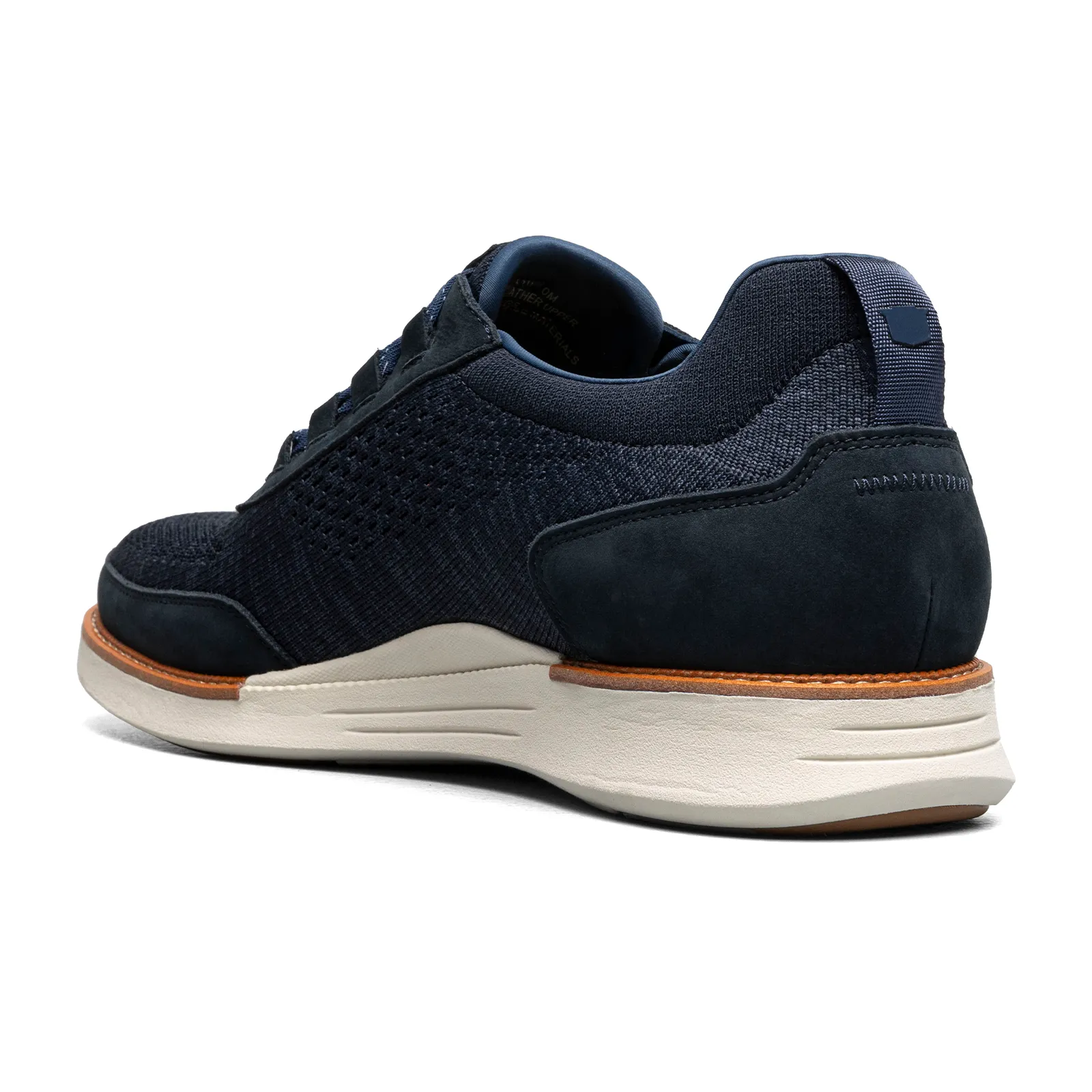 Florsheim Launch Knit Elastic Lace Slip On (Men) - Navy