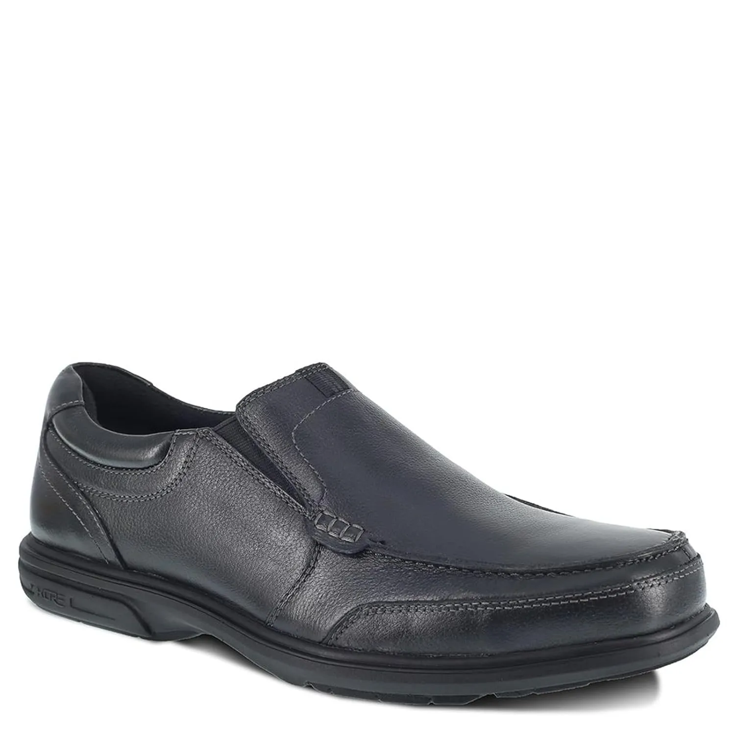 Florsheim Work Loedin Slip-On Men's Oxford, 10 D(M) US, Black