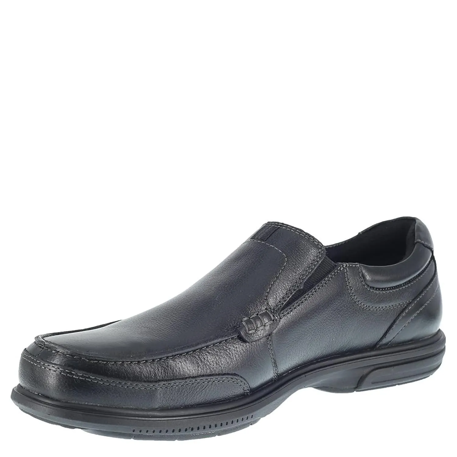 Florsheim Work Loedin Slip-On Men's Oxford, 10 D(M) US, Black