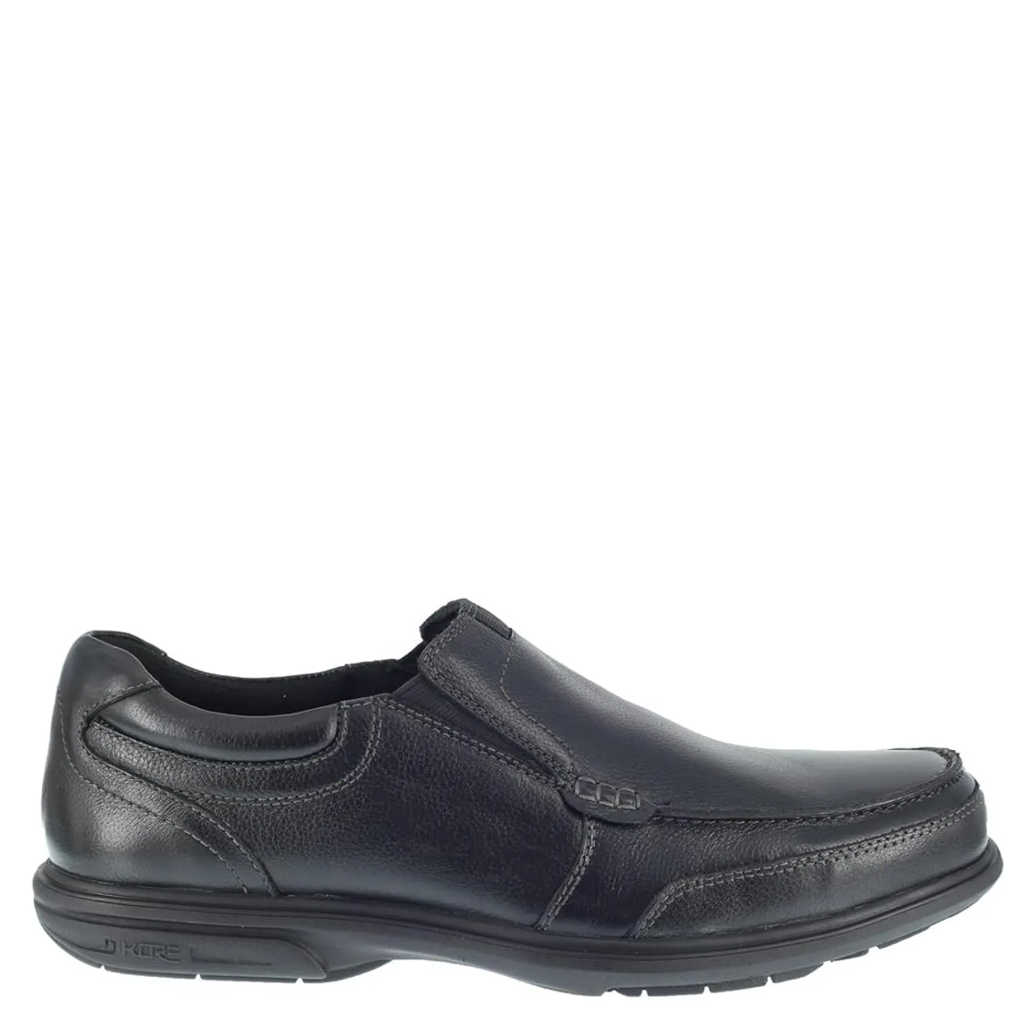 Florsheim Work Loedin Slip-On Men's Oxford, 10 D(M) US, Black