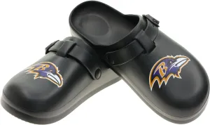 FOCO Open Back Buckle Clog – Comfortable Slip-On Sandals for NFL Fans, Officially Licensed Team Footwear