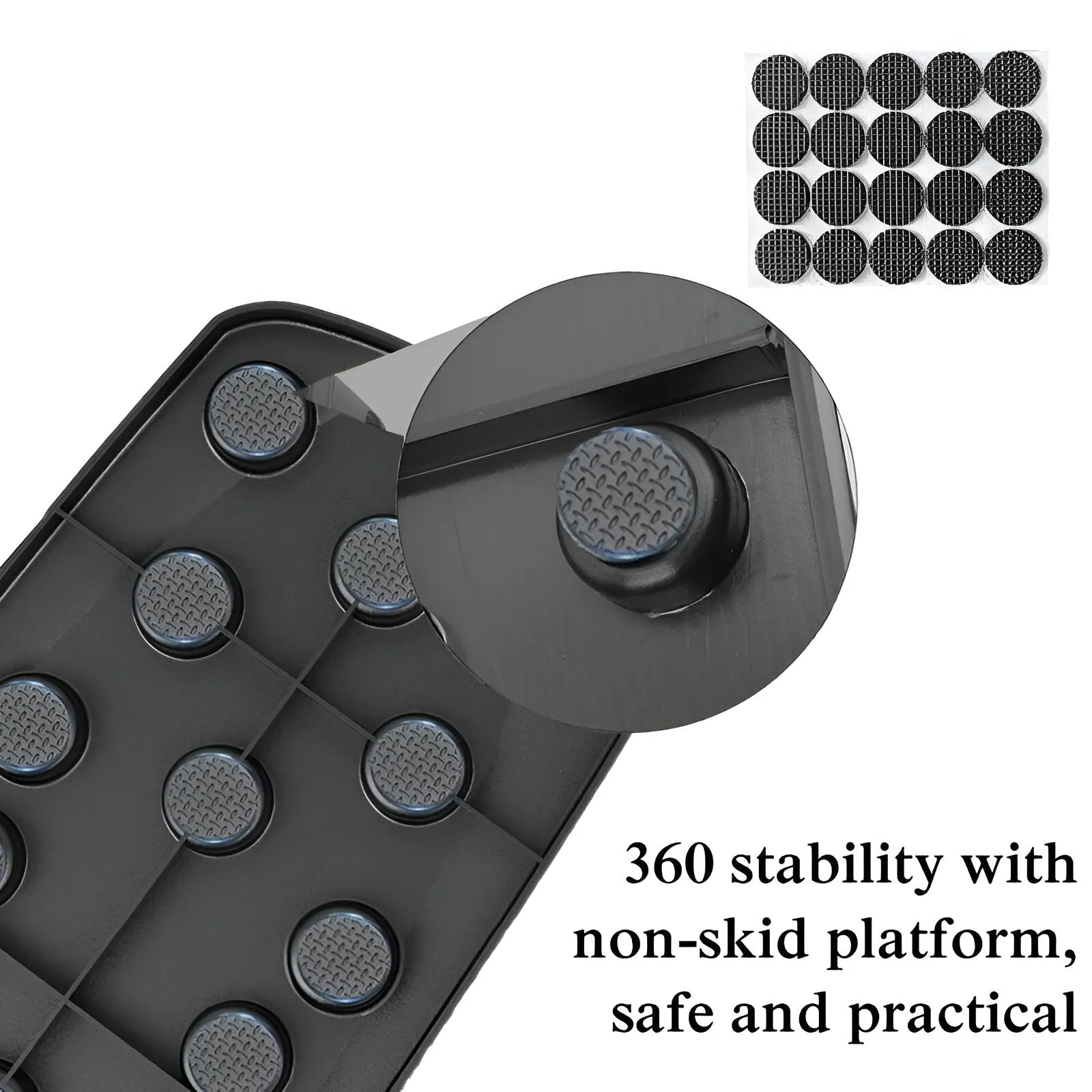 Foldable Multifunctional Push-Up Board Set with Handles