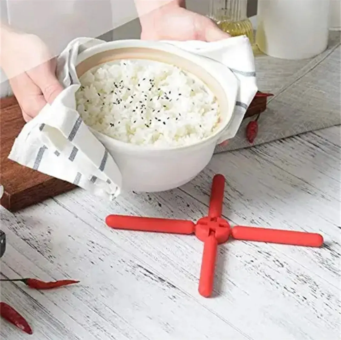 Foldable Non-Slip Pot Pan Mat
