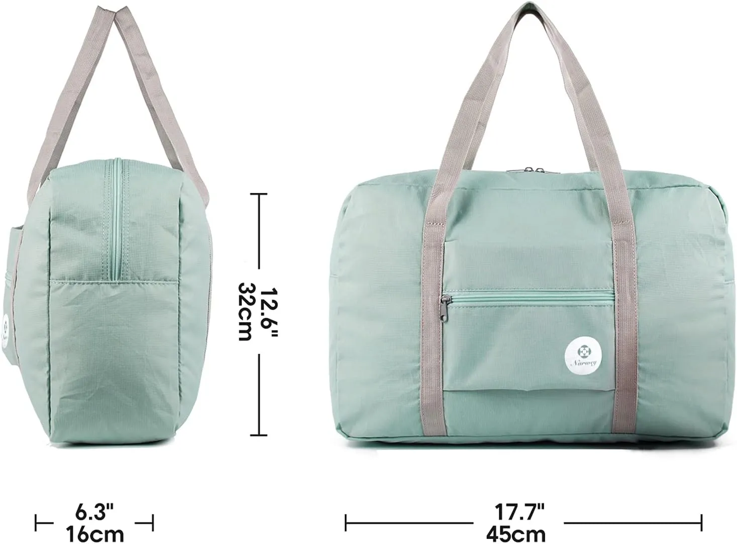 For Spirit Airlines Personal Item Bag 18x14x8 Foldable Travel Duffel Bag Tote Carry on Luggage Duffle Overnight for Women and Men