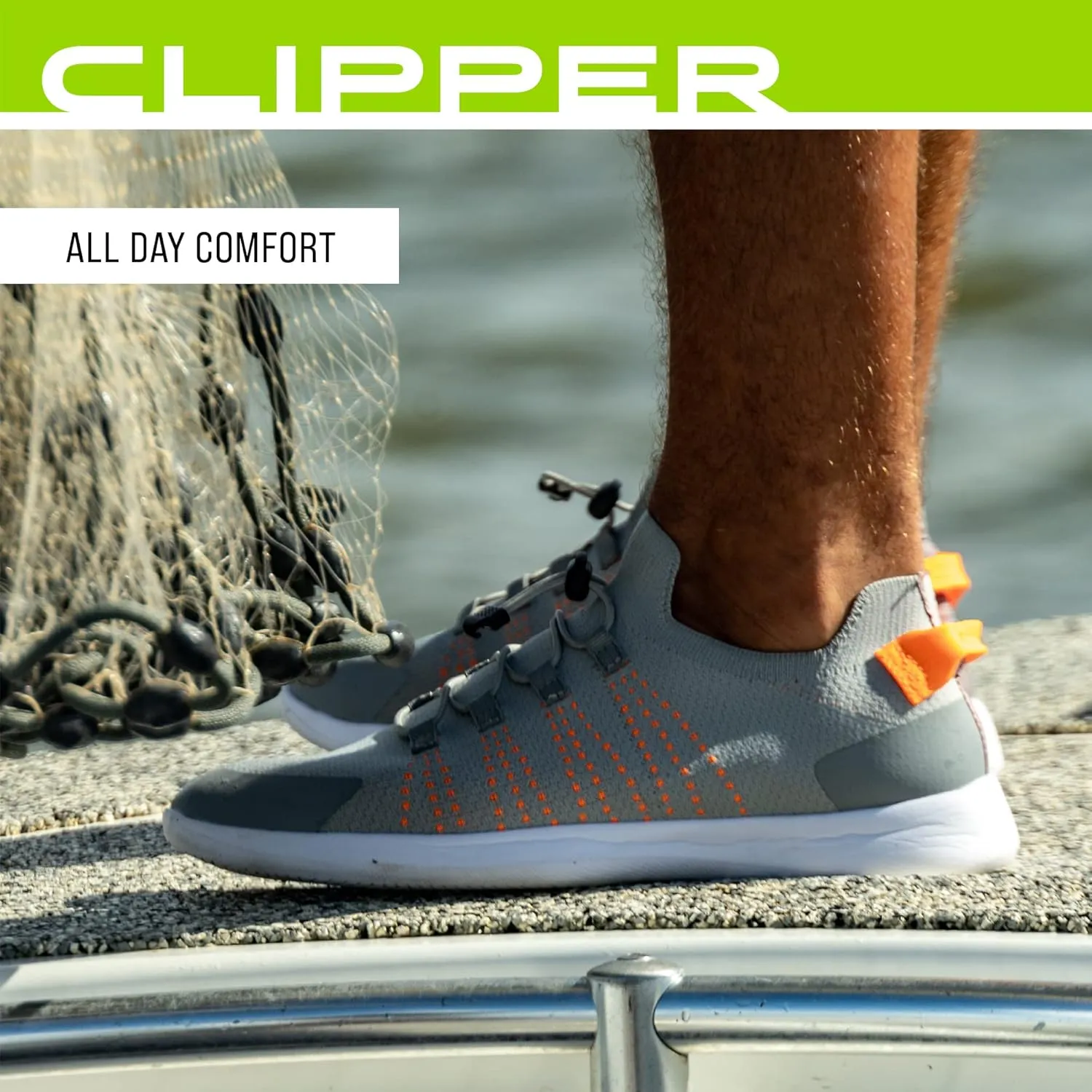 FROGG TOGGS Men’s Clipper Secure Fit Angler Boating Shoe