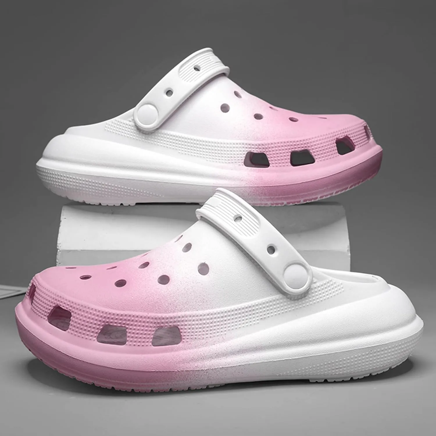 Garden Clogs for Women Men Comfortable Quick-Dry Slip On Shoes Unisex Adults Breathable Casual Lightweight Non Slip Slippers Sandals for Indoor Outdoor Pool Beach Yard Kitchen
