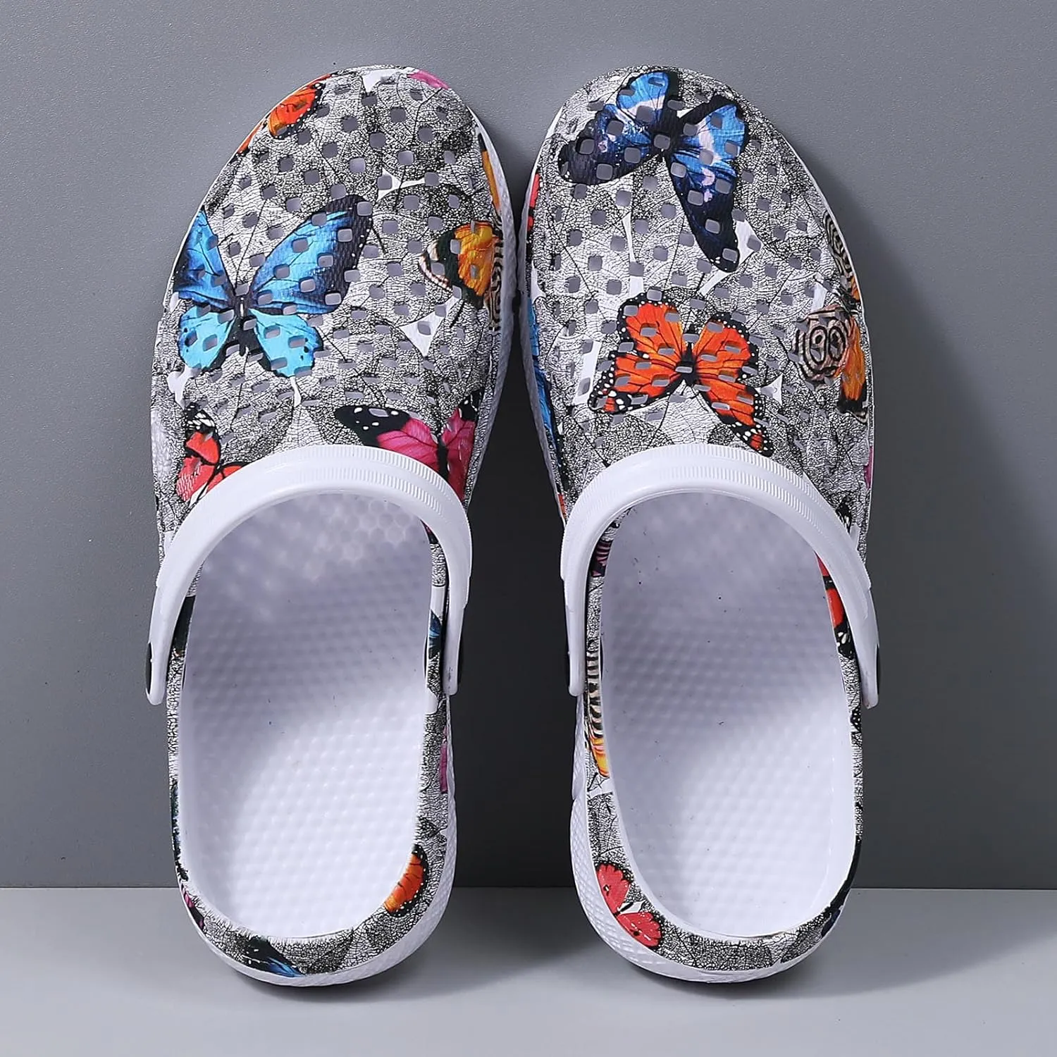 Garden Clogs for Women, Women's Slip On Garden Shoes Pool Beach Shower Slides Indoor Outdoor Walking Slippers