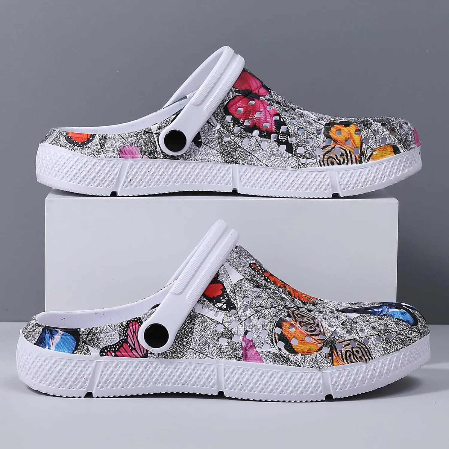 Garden Clogs for Women, Women's Slip On Garden Shoes Pool Beach Shower Slides Indoor Outdoor Walking Slippers