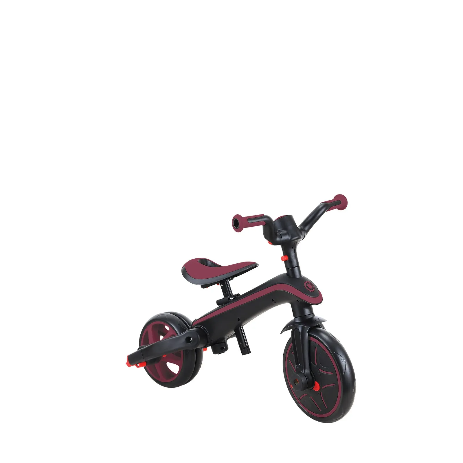 Globber EXPLORER Trike 4in1 FOLDABLE - Burgundy