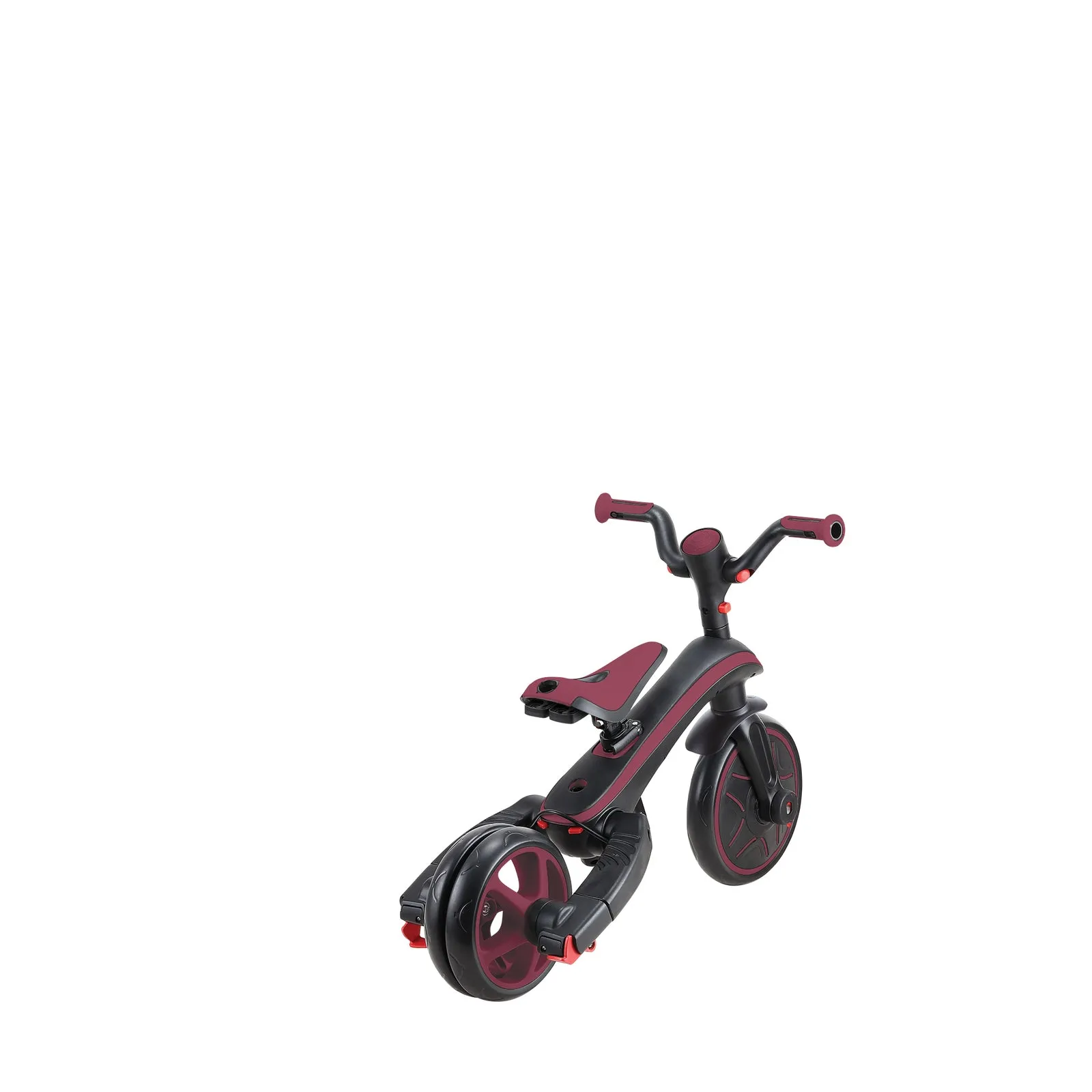 Globber EXPLORER Trike 4in1 FOLDABLE - Burgundy