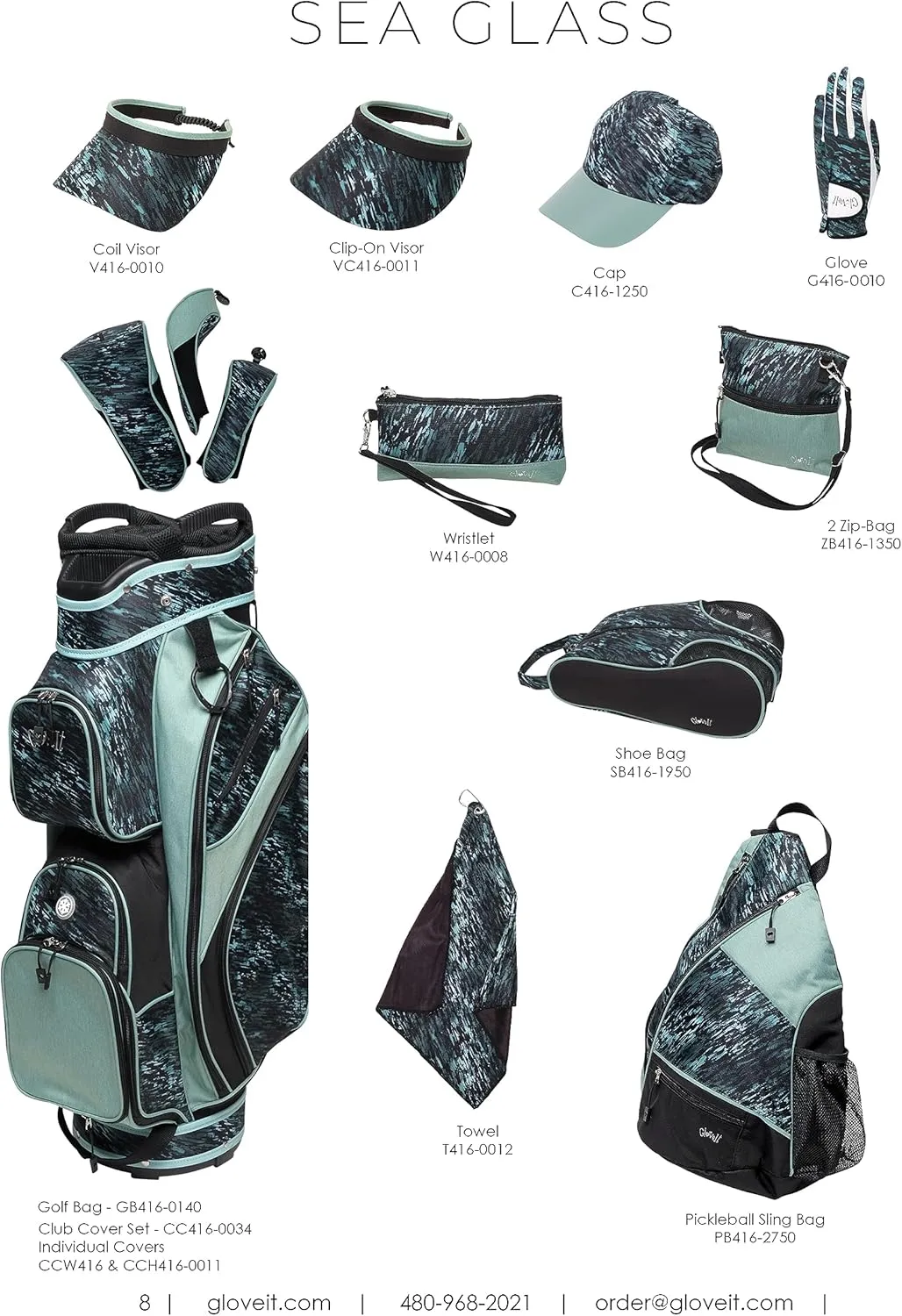 Glove It Women's Shoe Bag - Sea Glass
