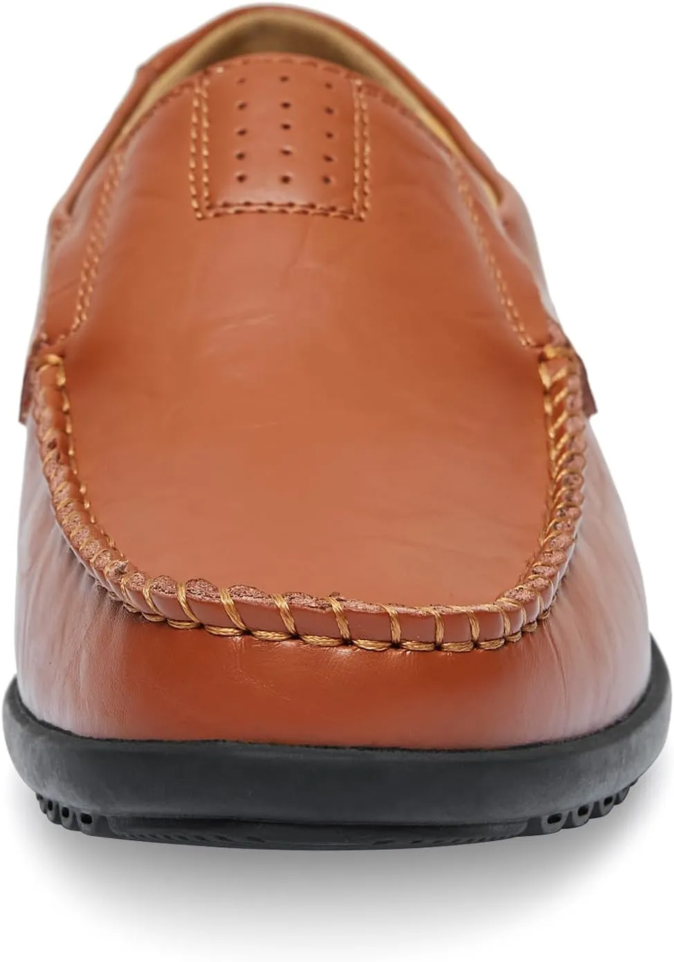 Go Tour Men’s Casual Leather Fashion Slip-on Loafers Shoes