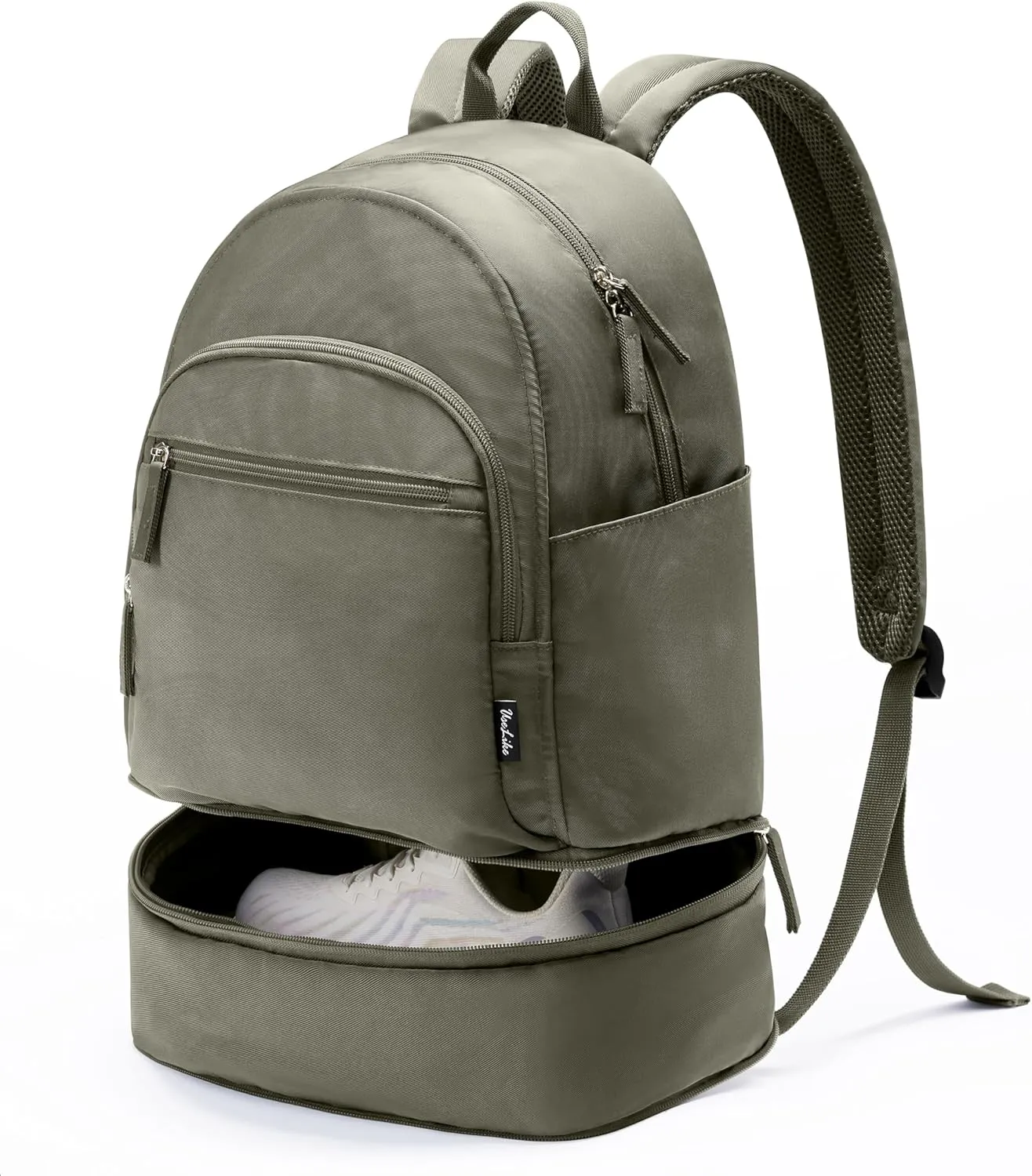 Gym Backpack for Women Small Gym bag with Expandable Shoe Compartment Waterproof Travel Backpack 26L