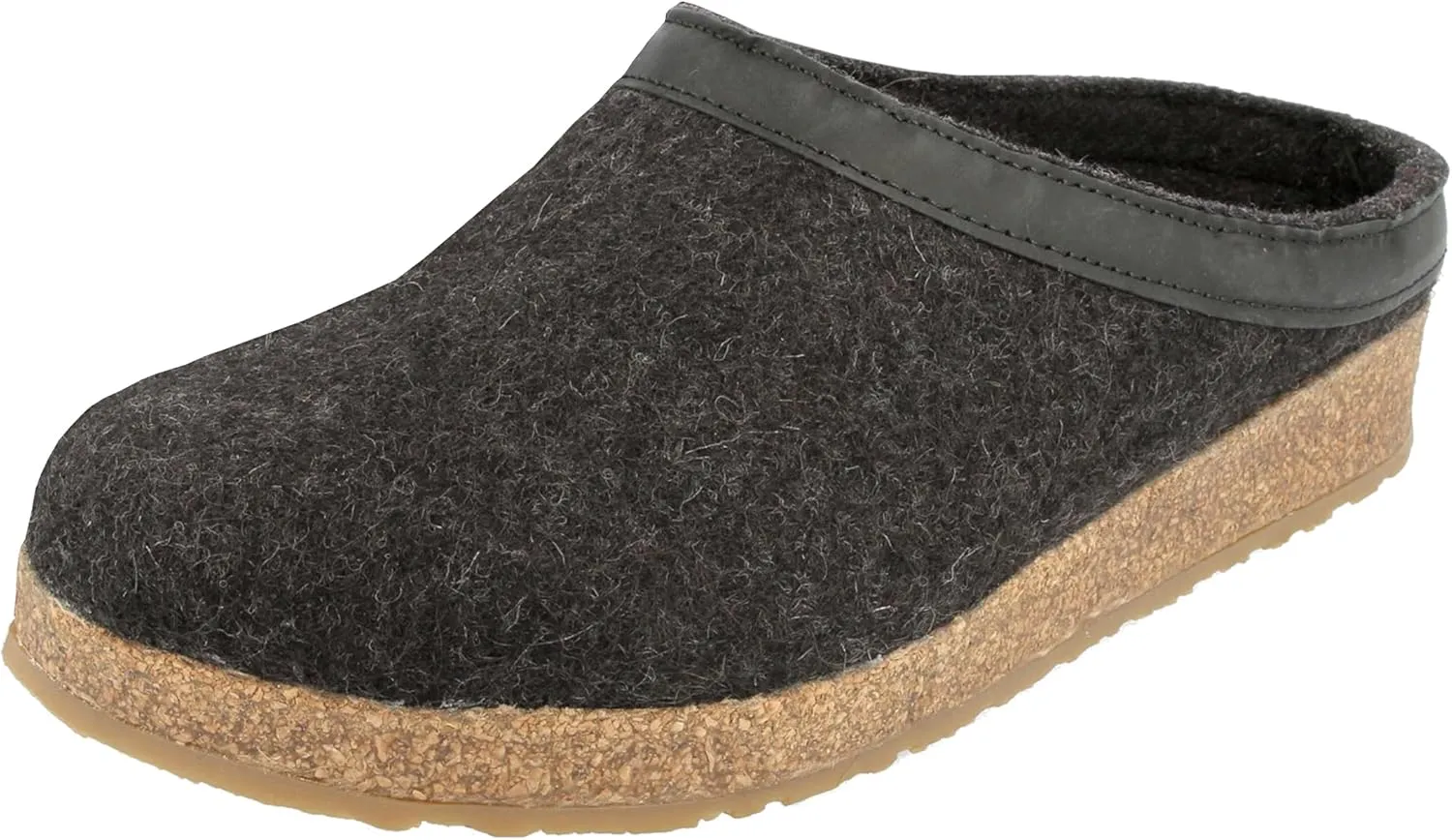 HAFLINGER Women's GZL Trimmed Wool Clogs