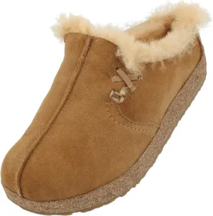 HAFLINGER Women's Saskatchewan Shearling Clogs
