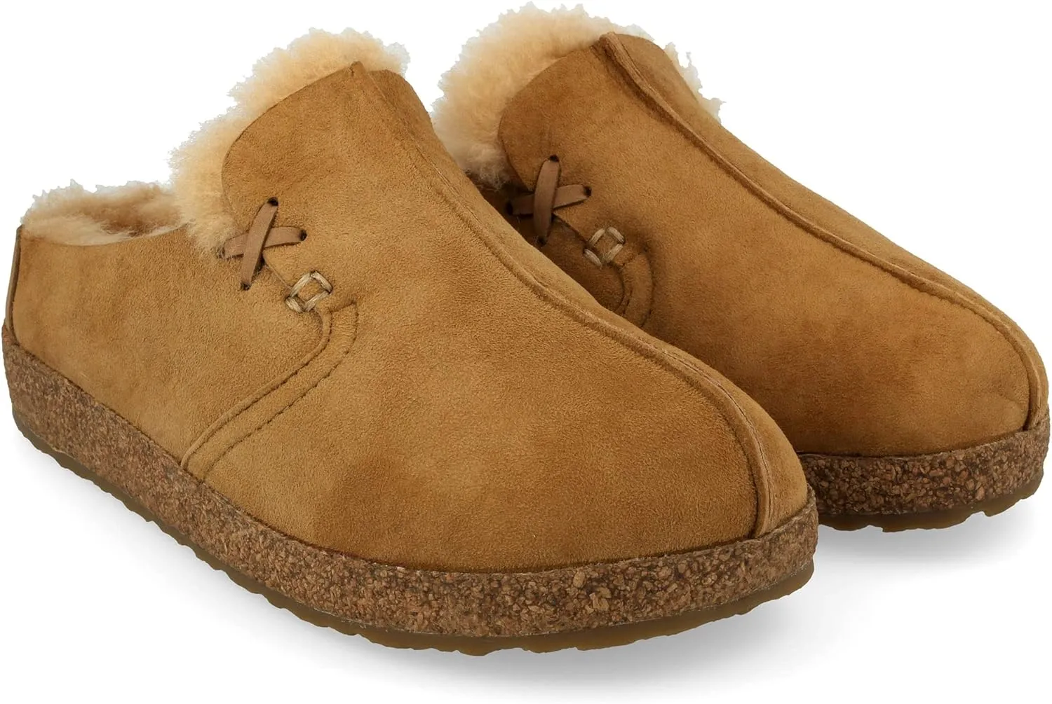 HAFLINGER Women's Saskatchewan Shearling Clogs