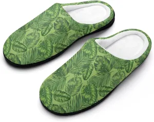 Halloween Slippers For Women Warm Cotton House Slippers Hard Sole Comfy Clog Slippers Slip-On Shoes Indoor Outdoor