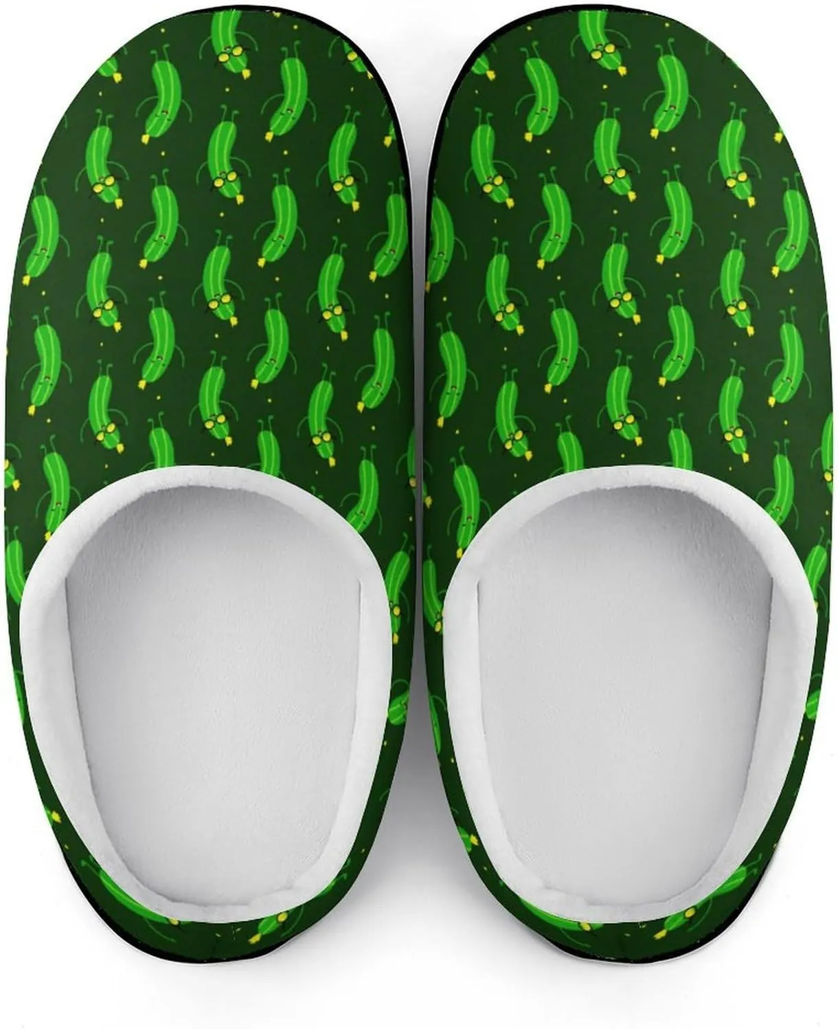 Halloween Slippers For Women Warm Memory Foam Cotton House Slippers Clogs Slippers Slip-On Shoes Indoors Outdoor