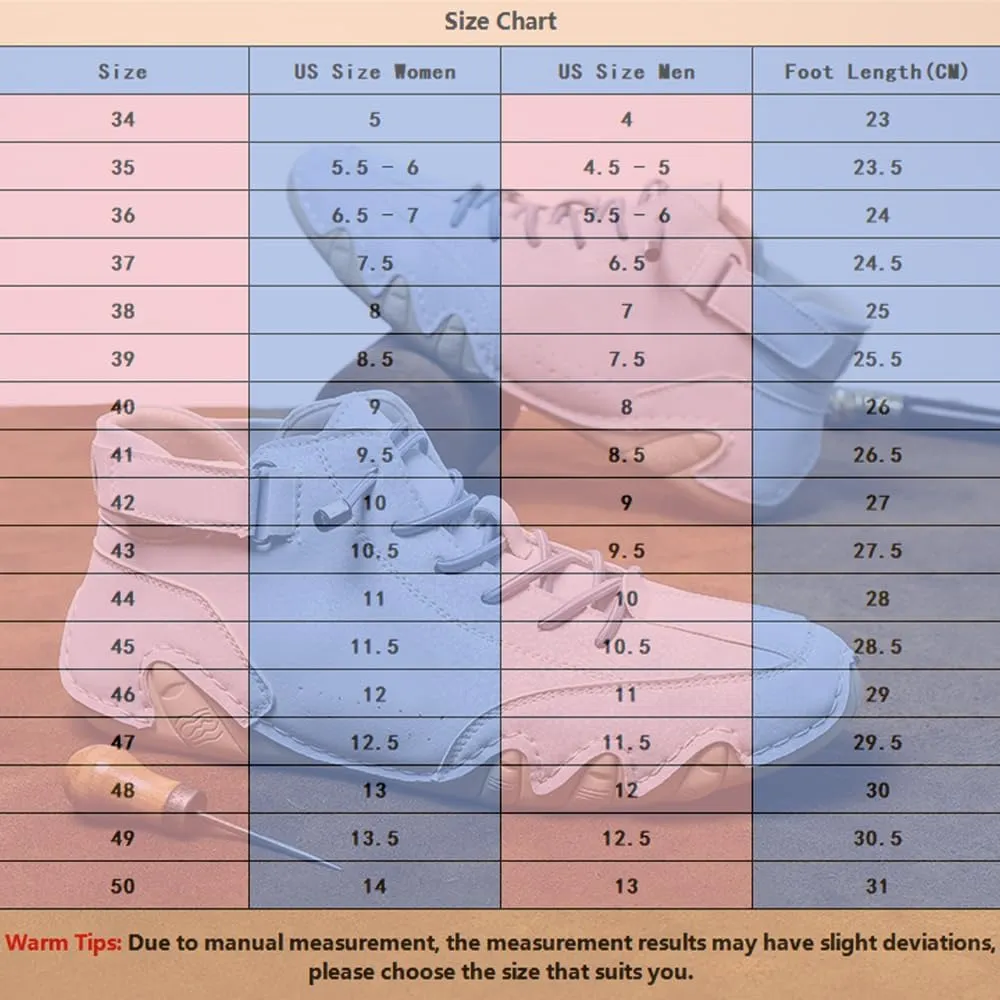 Handmade high Boots Unisex Waterproof Orthopedic Hiking Sneakers, Lightweight Breathable Trail Shoes Non-Slip Outdoor Walking Casual Trainers