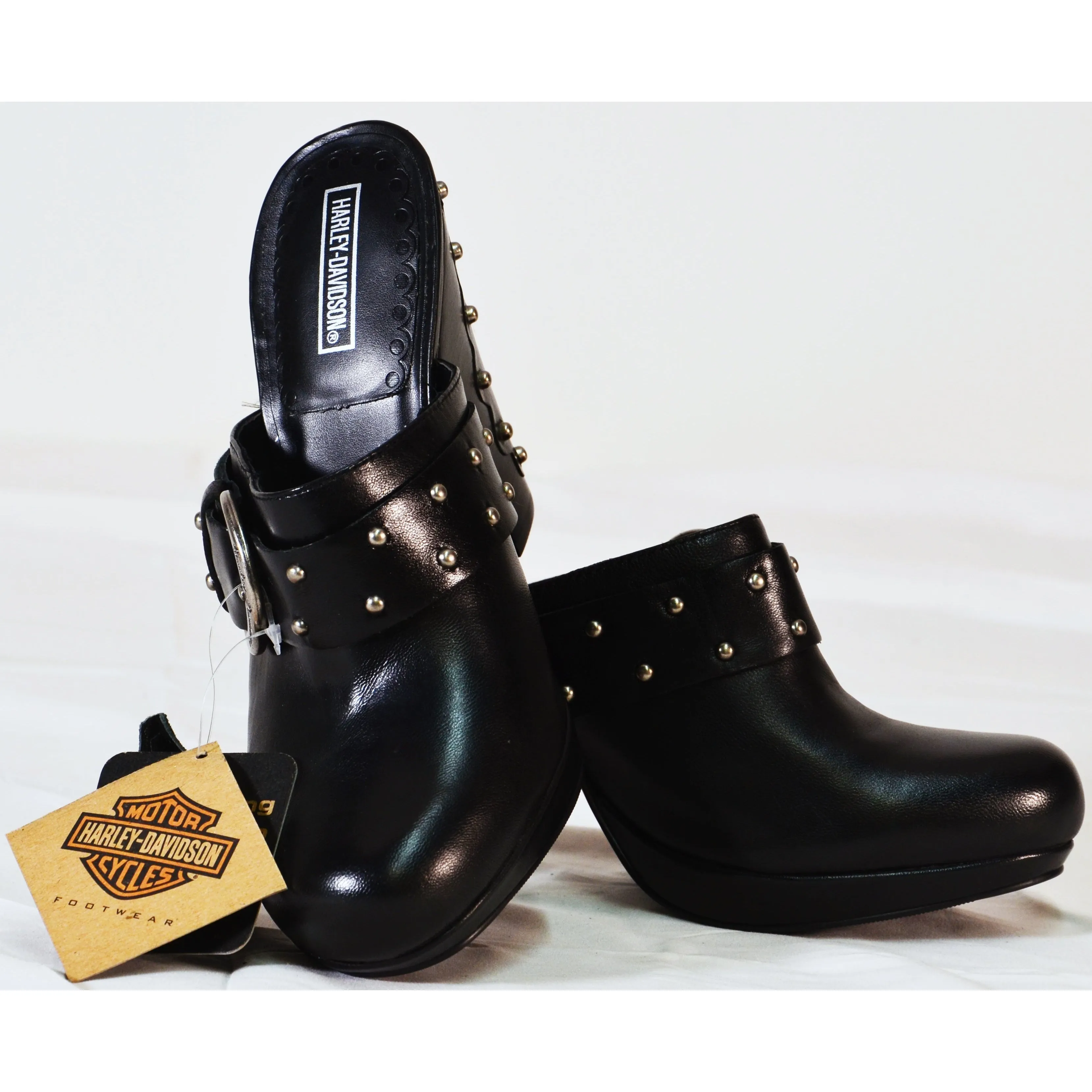 Harley-Davidson Women's Lenni Clog Black 7.5